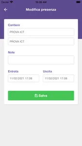 PromoLavoro presenze HR screenshot 9