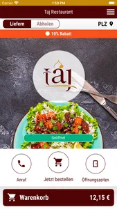 Taj Restaurant screenshot 0