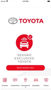 Seguro Toyota screenshot 0