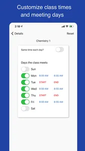 Class Planner (cloud) screenshot 4