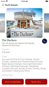 Duchess Yacht Charters screenshot 2