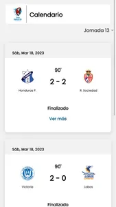 Liga Nacional de Honduras screenshot 0