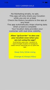 go2carrier screenshot 1