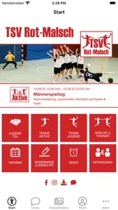 TSV App - Rot-Malsch & Malsch screenshot 2