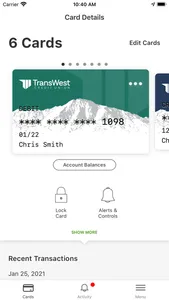 TransWest CardCierge screenshot 1