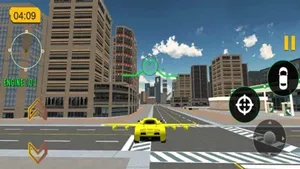 Crazy Flying Car Shooting Game screenshot 0