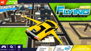 Crazy Flying Car Shooting Game screenshot 5