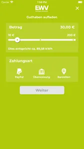 EWV Prepaid-App screenshot 1