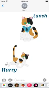 Lisa the Calico Cat Stickers screenshot 2