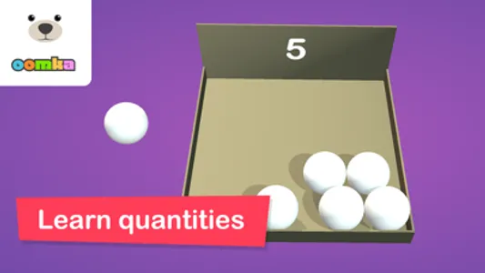 Oomka Number Train 3D Math screenshot 1