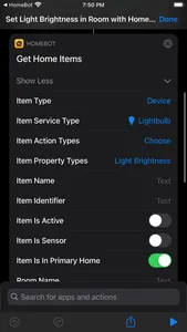 HomeBot for Shortcuts screenshot 1