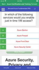 Azure Fundamentals AZ900 PRO screenshot 1