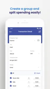 Awise - Group Expenses screenshot 1