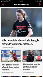 Milannews24 screenshot 2