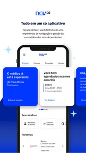 Nav: Exames e Consultas Online screenshot 0