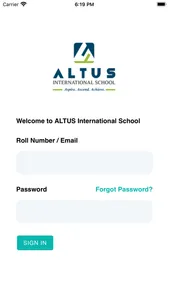 Altus International School screenshot 0