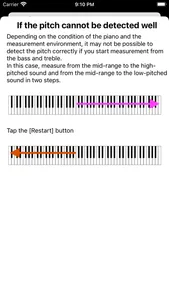 Piano tuning visual checker screenshot 2