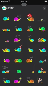 SNAZ Sticker Pack screenshot 2