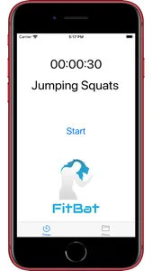 FitBat - Fitness Workout Timer screenshot 0