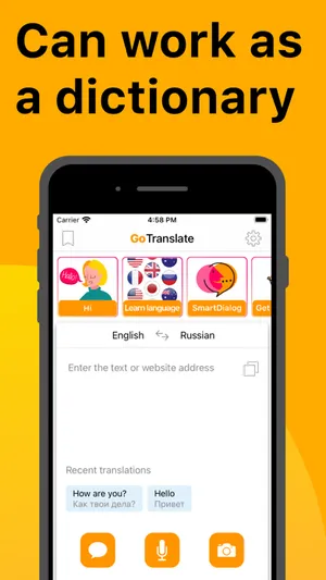 Translate app - GoTranslate screenshot 3