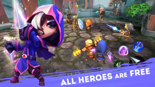 Heroes Impact: Battle Arena screenshot 1