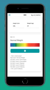 BMI Calculator for Women & Men screenshot 1