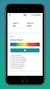 BMI Calculator for Women & Men screenshot 3