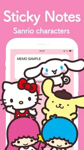 Notepad Sanrio characters screenshot 0