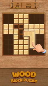 Wood Block Puzzle Classic Game screenshot 2