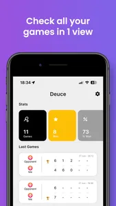 Deuce - Padel Scorekeeper screenshot 0