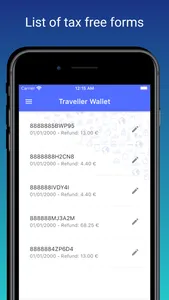 Traveller Wallet screenshot 0