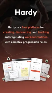 Hardy: Smart workout routines screenshot 0