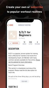 Hardy: Smart workout routines screenshot 2