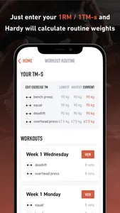 Hardy: Smart workout routines screenshot 3