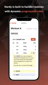 Hardy: Smart workout routines screenshot 4