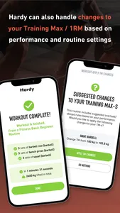 Hardy: Smart workout routines screenshot 7