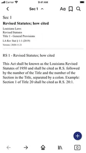 Louisiana Laws by PocketLaw screenshot 1