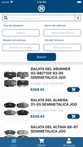 Gnovia Autopartes screenshot 1