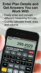 Sheet Metal HVAC Pro Math Calc screenshot 3