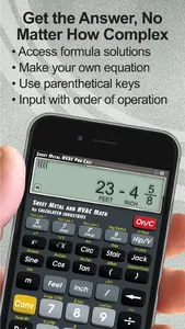 Sheet Metal HVAC Pro Math Calc screenshot 6