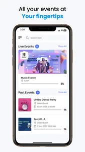 WP Event Manager screenshot 1