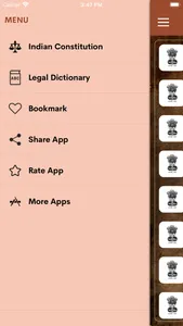 Indian Constitution - Offline screenshot 1