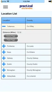 Practical Car & Van Rental IE screenshot 2