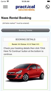 Practical Car & Van Rental IE screenshot 7