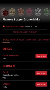 Flamme Burger screenshot 0