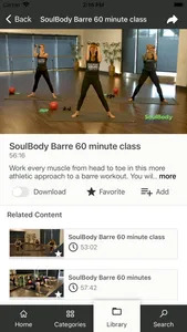 SoulBody Fitness On Demand screenshot 5