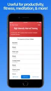 Cue It - Interval Timer screenshot 1