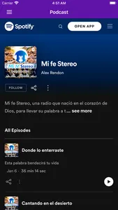 Mi Fe Stereo screenshot 2