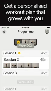 Programme — Workout Plans screenshot 0