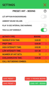 Lights Out Boxing Timer screenshot 6